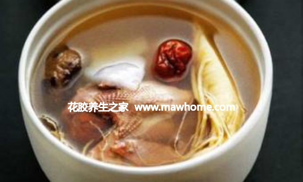 花胶杞子炖鹌鹑的做法