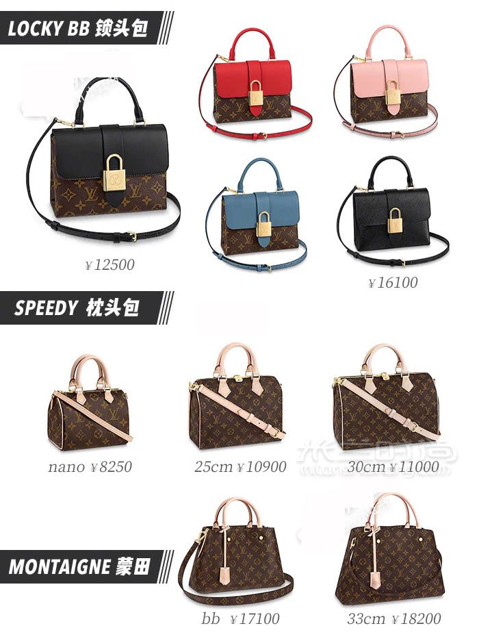 LV经典包包有哪些？9张图片带你看完路易威登最全的LV包款式