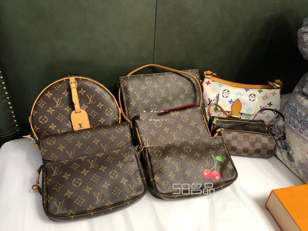 lv包包一个月收获表参道、村上隆樱桃麻将,lv渔夫鞋