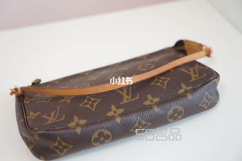 LV老花麻将包,明星lv包