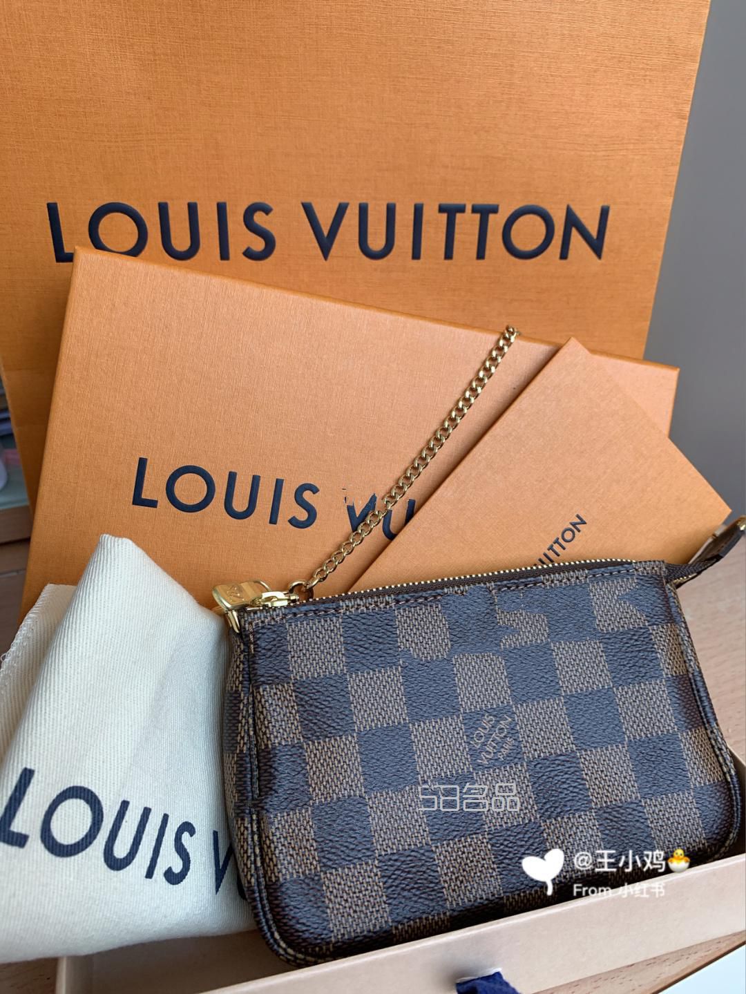 心心念念的Lv麻将包MINI POCHETTE ACCESSOR,lv 涂层帆布