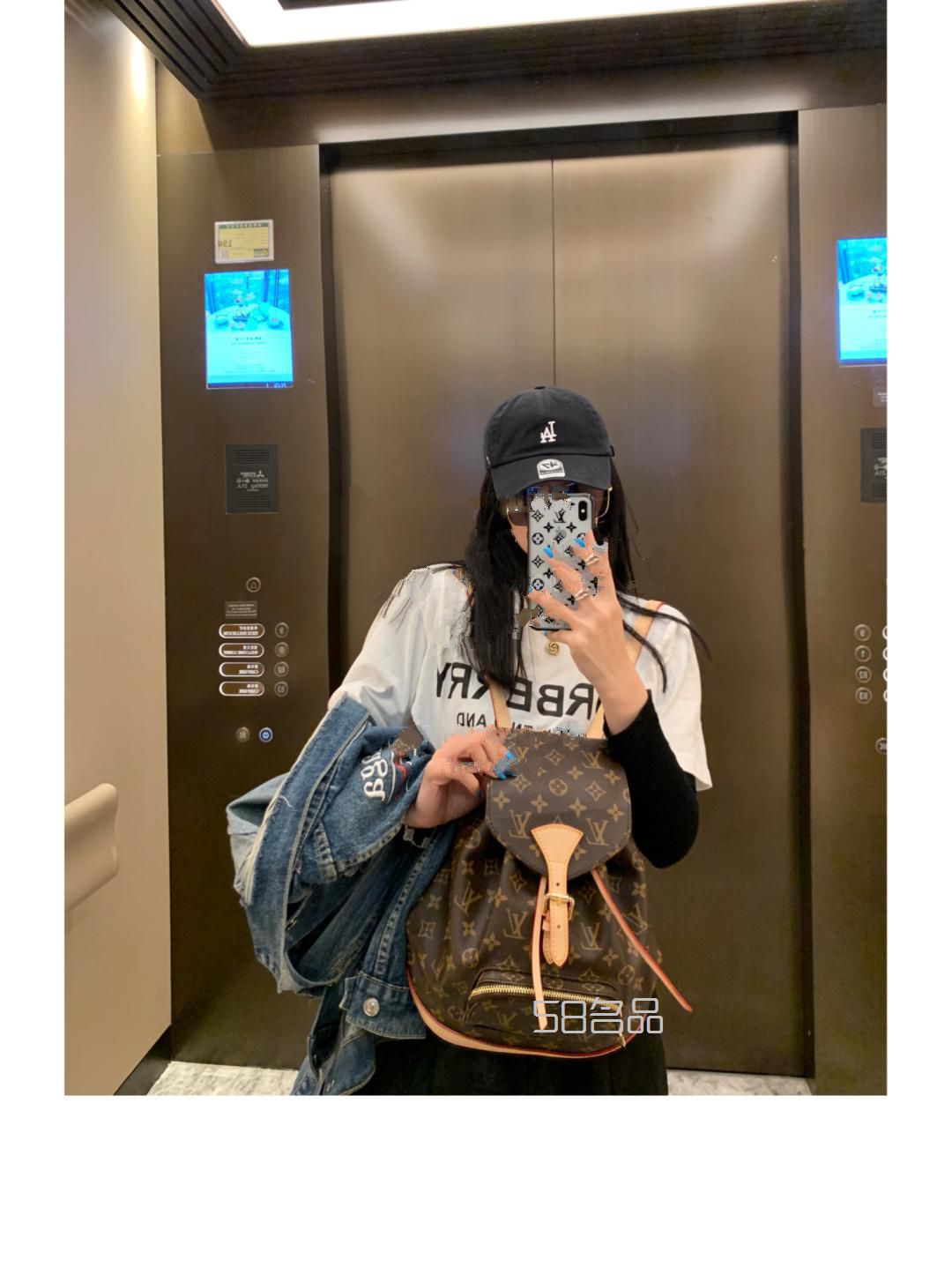 香奈儿保龄球包中古双肩包Lv老花肯豆双肩包,lv最新箱包广告大片