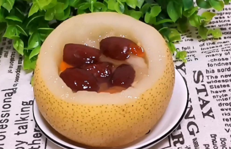 蒸冰糖雪梨怎么做治咳嗽 蒸冰糖雪梨的好处