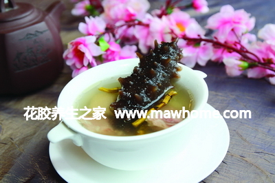 花胶海参煲木瓜的食用方法