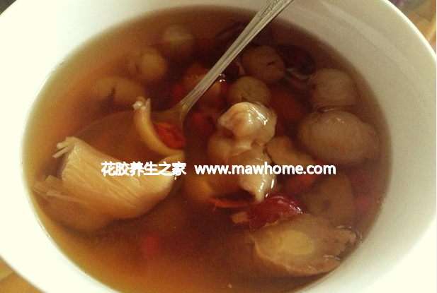 花胶补气甜汤的食用方法