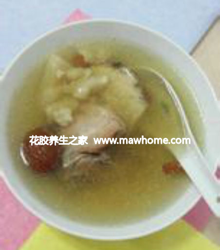 花胶茯苓鸡汤