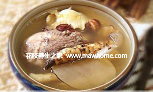 鱼胶鹅肉汤