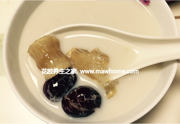 椰汁炖花胶的做法