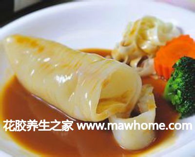 一级花胶筒的功效与作用