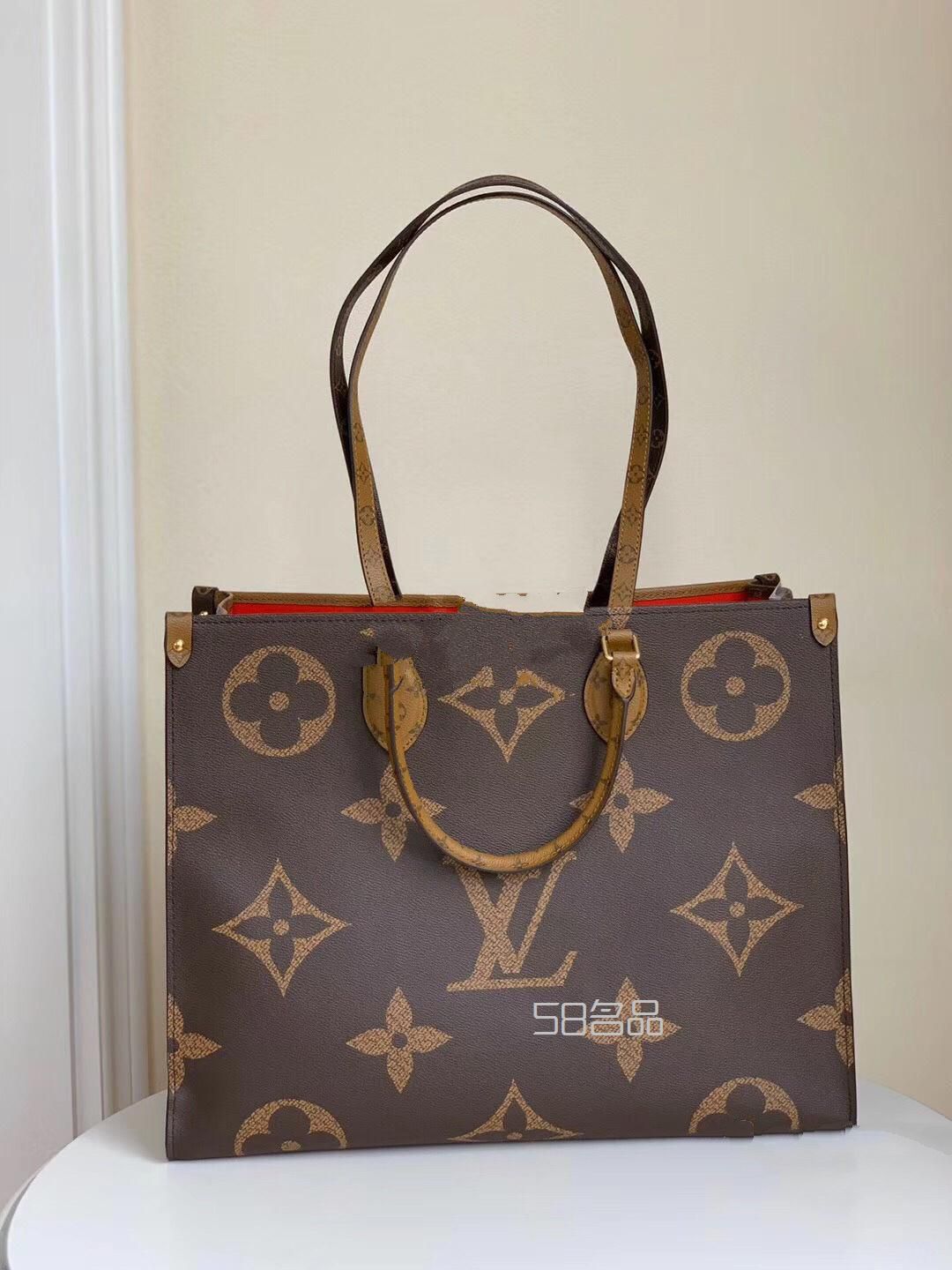 大驴姐LV拼色大号托特包,lv m40391
