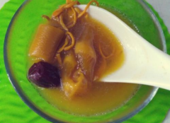 红枣椰汁花胶羹做法，鸡脚花胶木瓜汤做